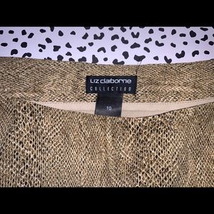 Liz Claiborne Snake Skin Skirt